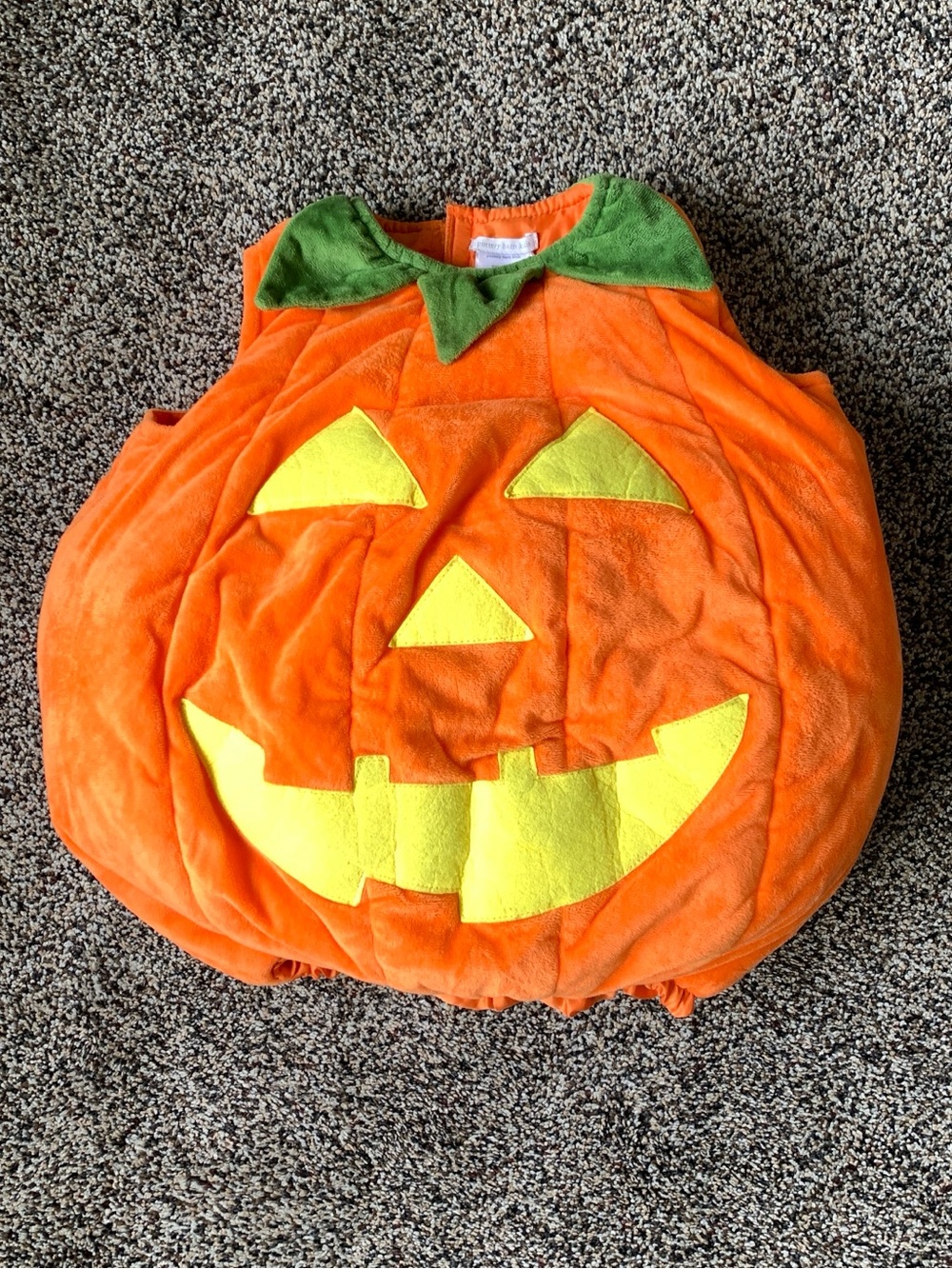 Pottery Barn Kids Pumpkin Jack O Lantern Halloween Costume Size 4-6